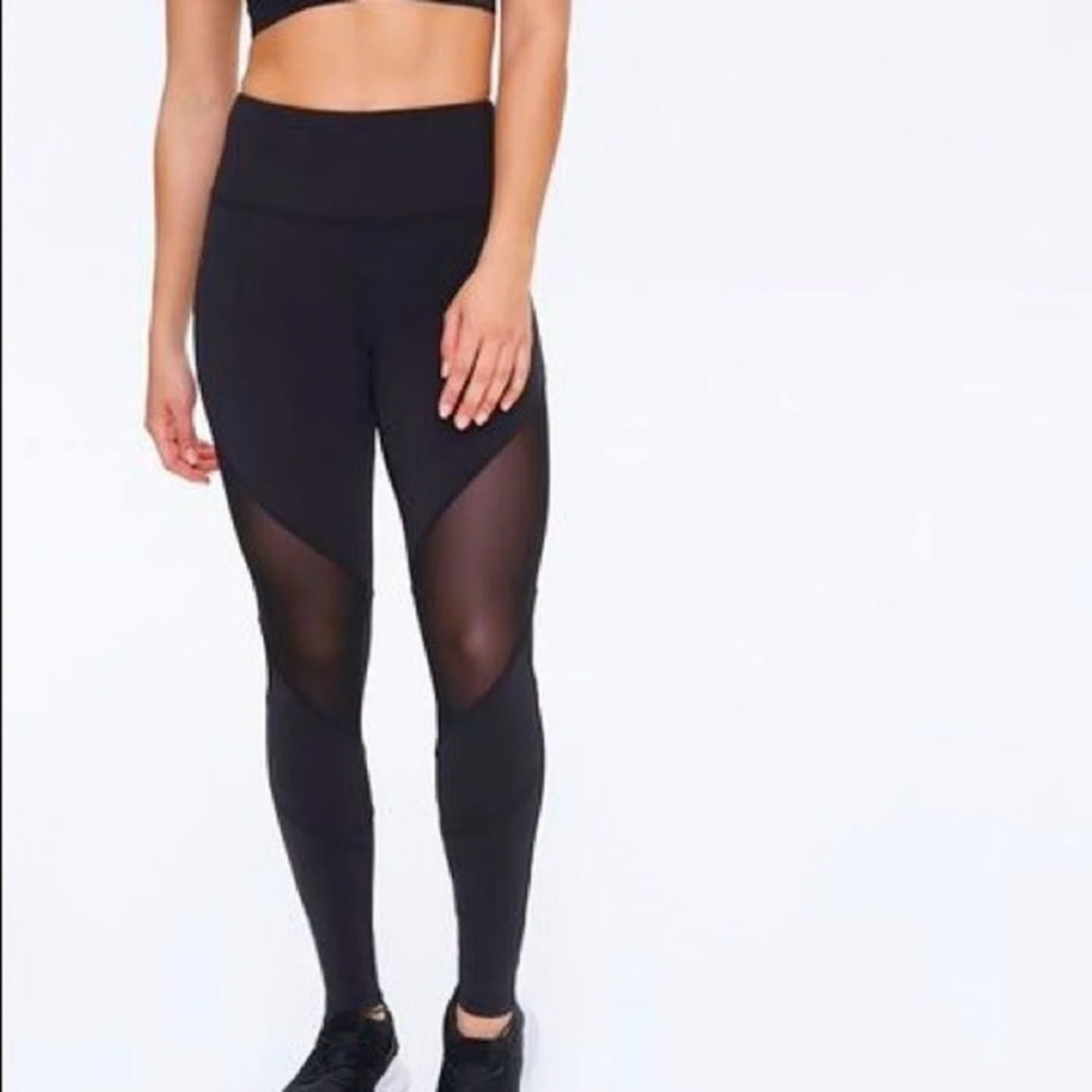 Forever 21 Mesh Leggings